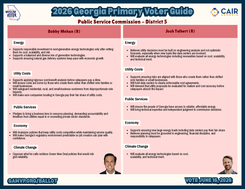 Public Service Commission - District 5 voter guide thumbnail