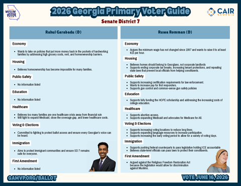 State Senate District 7 voter guide thumbnail