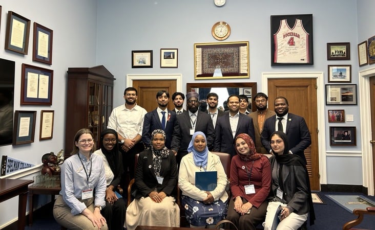 Georgia's delegation at USCMO Advocacy Day in Washington, D.C.